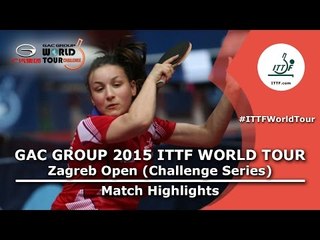 Zagreb Open 2015 Highlights: ZARIF Audrey vs LEE Seul (Pre. Rounds)