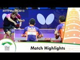 WTTC 2015 Highlights: XU Xin/ZHANG Jike vs FAN Zhendong/ZHOU Yu (FINAL)