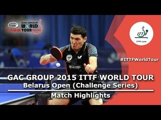 Download Video: Belarus Open 2015 Highlights: PAIKOV Mikhail/VLASOV Grigory vs GROTH Jonathan/STERNBERG Kasper (1/2)