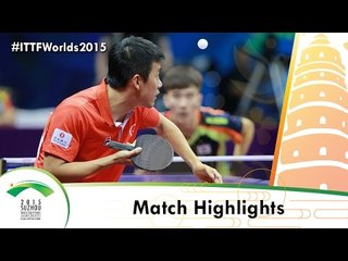 WTTC 2015 Highlights: TANG Peng vs LEE Sangsu (R 16)