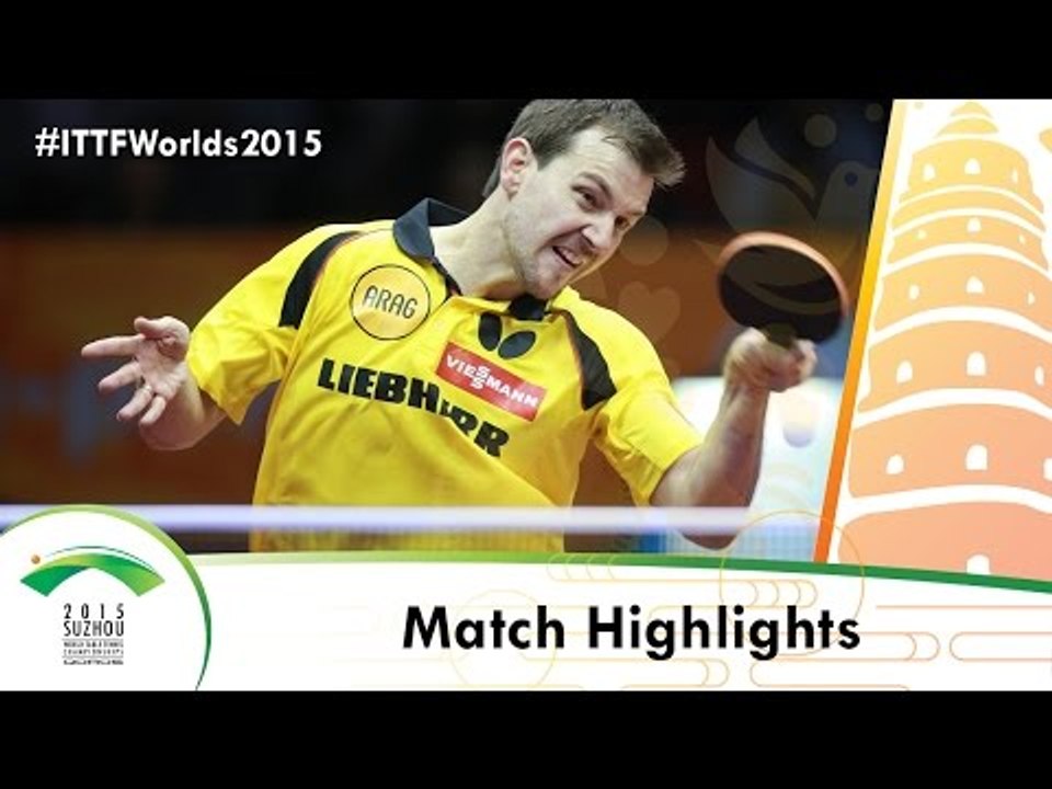 WTTC 2015 Highlights: BOLL Timo vs DYJAS Jakub (R 64)