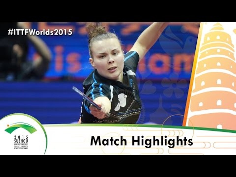 WTTC 2015 Highlights: SOLJA Petrissa vs GRZYBOW...