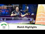 WTTC 2015 Highlights: CALDERANO Hugo vs MIZUTANI Jun (R 64)