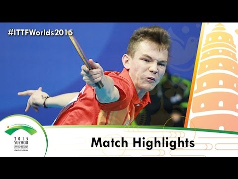 WTTC 2015 Highlights: VALUCH Alexander vs WHEELER Christopher (Qual Groups)
