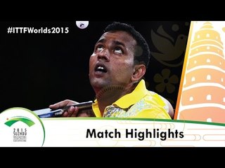 WTTC 2015 Highlights: SIRISENA Rohan vs HERRA Steve (Qual Groups)