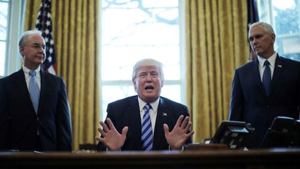 Donald Trump renonce à abroger l'Obamacare