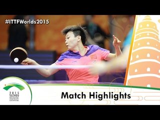 Video herunterladen: WTTC 2015 Highlights: WHITAKER Corinna vs MU Zi (Qual Groups)