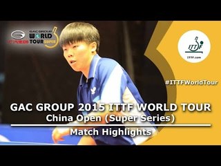China Open 2015 Highlights: WANG Jianan vs LEE Chia-Sheng (Pre.Rounds)
