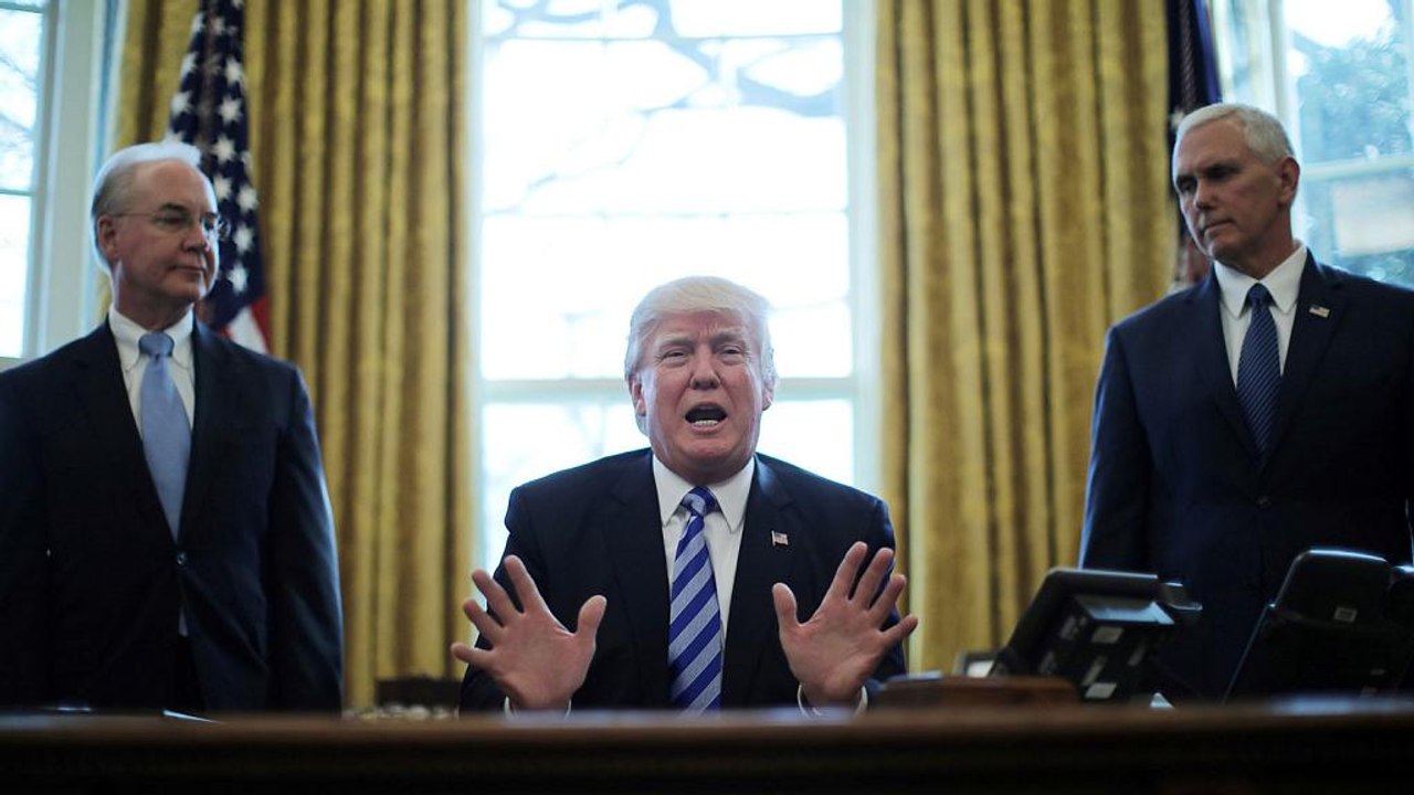 Gnadenfrist für Obamacare: Trump zieht Krankenversicherungsgesetz zurück