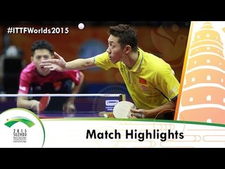 Descargar video: WTTC 2015 Highlights: FANG Bo vs XU Xin (R 16)