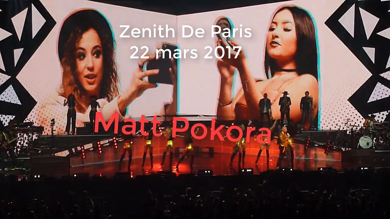 Matt Pokora Zenith Paris My Way Tour 22 Mars 2017
