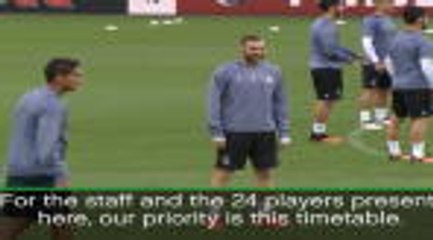 Deschamps not discussing Benzema absence