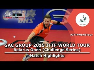 Belarus Open 2015 Highlights: PAIKOV Mikhail vs FILUS Ruwen (1/16)
