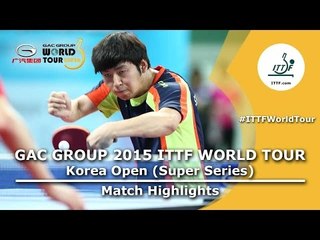 Korea Open 2015 Highlights: SEO Hyundeok vs ANGLES Enzo (Pre. Rounds)