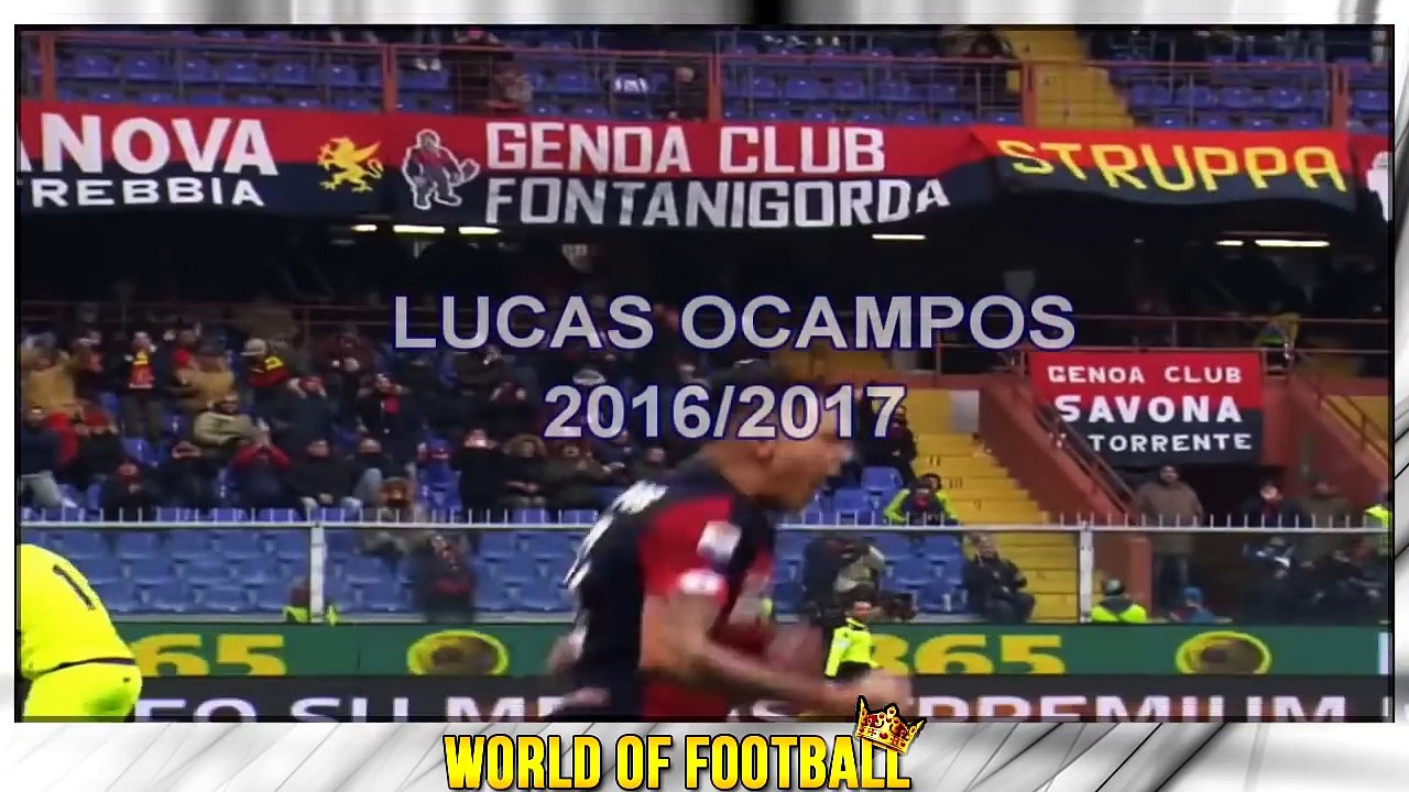 LUCAS OCAMPOS _ Genoa _ Goals & Skills _ 2016_2017 (HD)