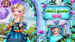 ♥ Disney Frozen Games Movie Episode Elsa Ice Flower Game ♥