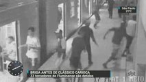 Mais de 30 torcedores do Fluminense são detidos por briga em estação de trem