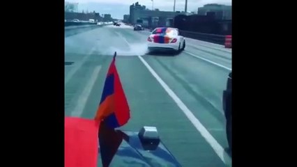 Armenienne Power cars Drifting Benz