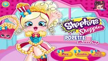 Shopkins Shoppies Popette Doll Funny Dress Up Game For Kids