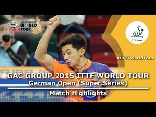 German Open 2015 Highlights: YAN An vs ZHANG Jike (1/2)