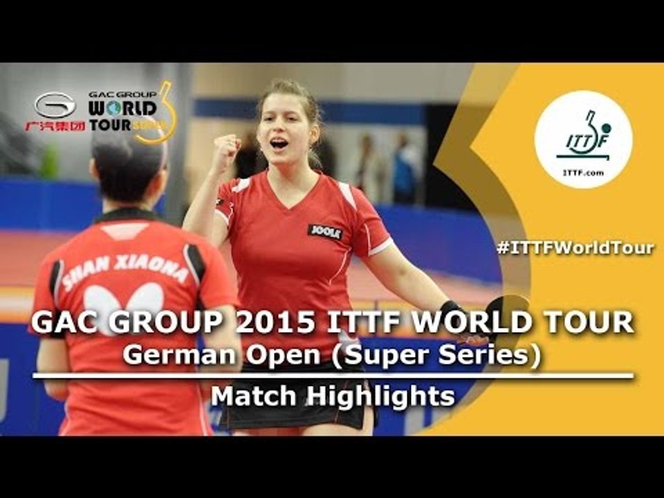 German Open 2015 Highlights: SHAN Xiaona/SOLJA Petrissa vs DOO Hoi Kem/LEE Ho Ching (FINAL)