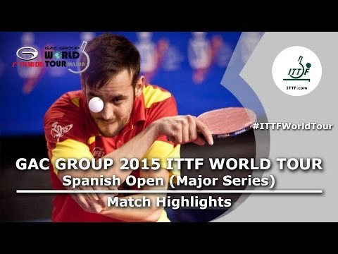 Spanish Open 2015 Highlights: DEVOS Robin vs RODRIGUEZ Jesus (Qual Groups)