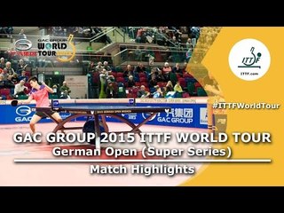 German Open 2015 Highlights: GU Ruochen vs LI Qian (1/4)