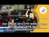 German Open 2015 Highlights: ISHIKAWA Kasum vs SOLJA Petrissa (1/4)