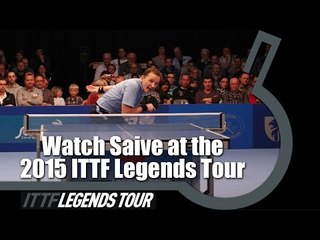Watch Saive at the ITTF 2015 Legends Tour