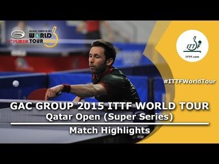 Qatar Open 2015 Highlights: SAMSONOV Vladimir vs MONTEIRO Joao (1/4)