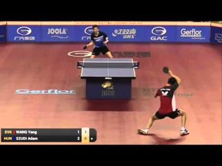 Qatar Open 2015 Highlights: Wang Yang Vs Adam Szudi (U21 Round Of 16)