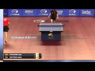 Qatar Open 2015 Highlights: Liam Pitchford Vs Cedric Nuytinck (Pre Round)