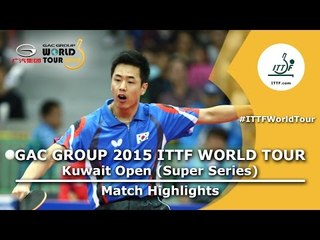 Kuwait Open 2015 Highlights: GERELL Par vs JOO Saehyuk (Round 32)