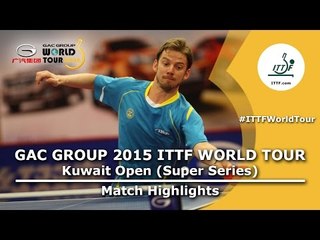 Kuwait Open 2015 Highlights; Par Gerell Vs Tomas Konecny (Pre Round)