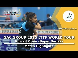 Kuwait Open 2015 Highlights: BILENKO Tetyana vs SALEM Noor (Pre. Rounds)