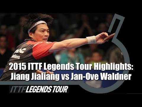 Legends Tour 2015 Highlights: Jiang Jialiang vs Jan-Ove Waldner