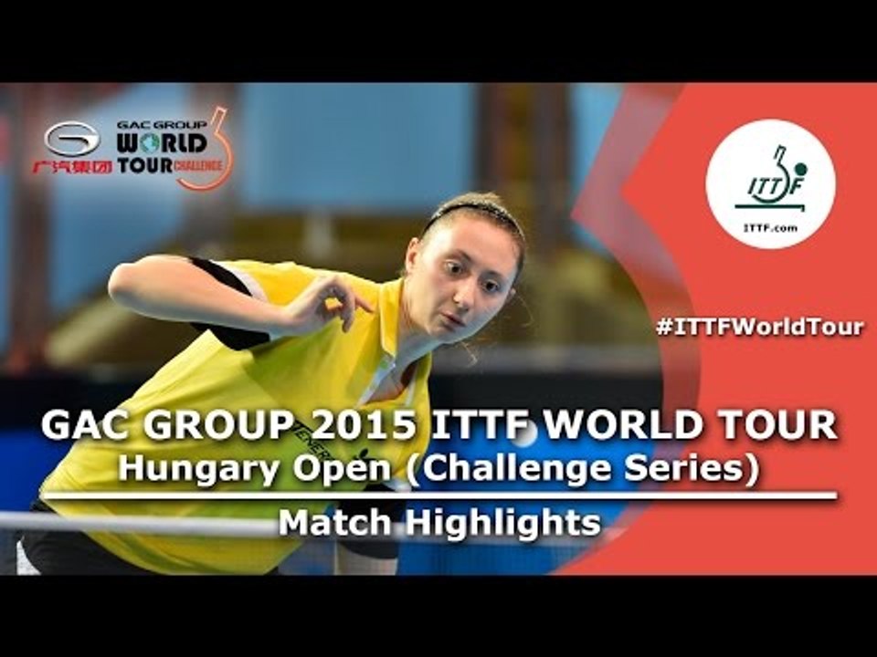 Hungary Open 2015 Highlights: Sofia Polcanova Vs Shiho Matsudaira (U21 Round Of 16)