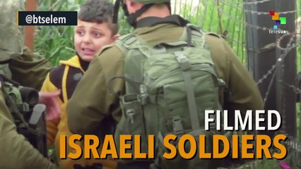 Israeli Soldiers Abuse Child