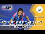 Qatar Open 2015 Highlights: FENG Tianwei vs HAN Ying (1/2)