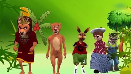 Животное животные с с с с с с мультфильмы Дети Семья палец питомник рифмы ||