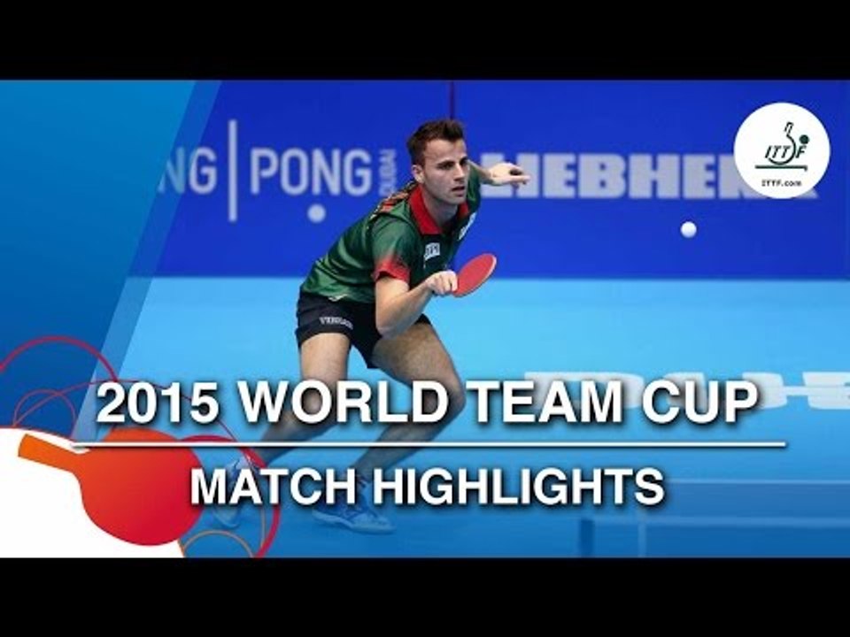 2015 World Team Cup Highlights: APOLONIA Tiago vs OSHIMA Yuya (1/4)