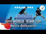 2015 World Team Cup Highlights: XU Xin / FAN Zhendong  vs SALEH Ahmed / LASHIN El-Sayed  ( Groups)