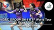 2014 World Tour Grand Finals Highlights: Ito Mima   Hirano Miu vs Solja Petrissa   Shan Xiaona