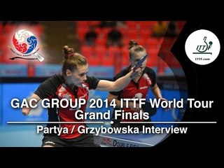 World Tour Grand Finals: Interview - Grzybowska & Partyka