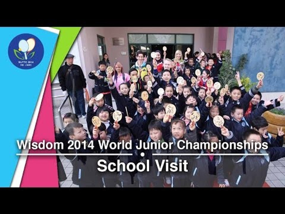 Table Tennis Stars Playing at Chinese School