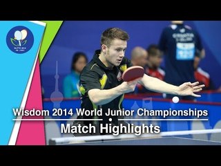 2014 Junior Worlds Highlights: Cho Seungmin (KOR) Vs Patryk Zatowka (POL)