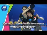2014 Junior Worlds Highlights: Chen Xingtong / Liu Gaoyang Vs Hirano Miu / Ito Mima (FINAL)