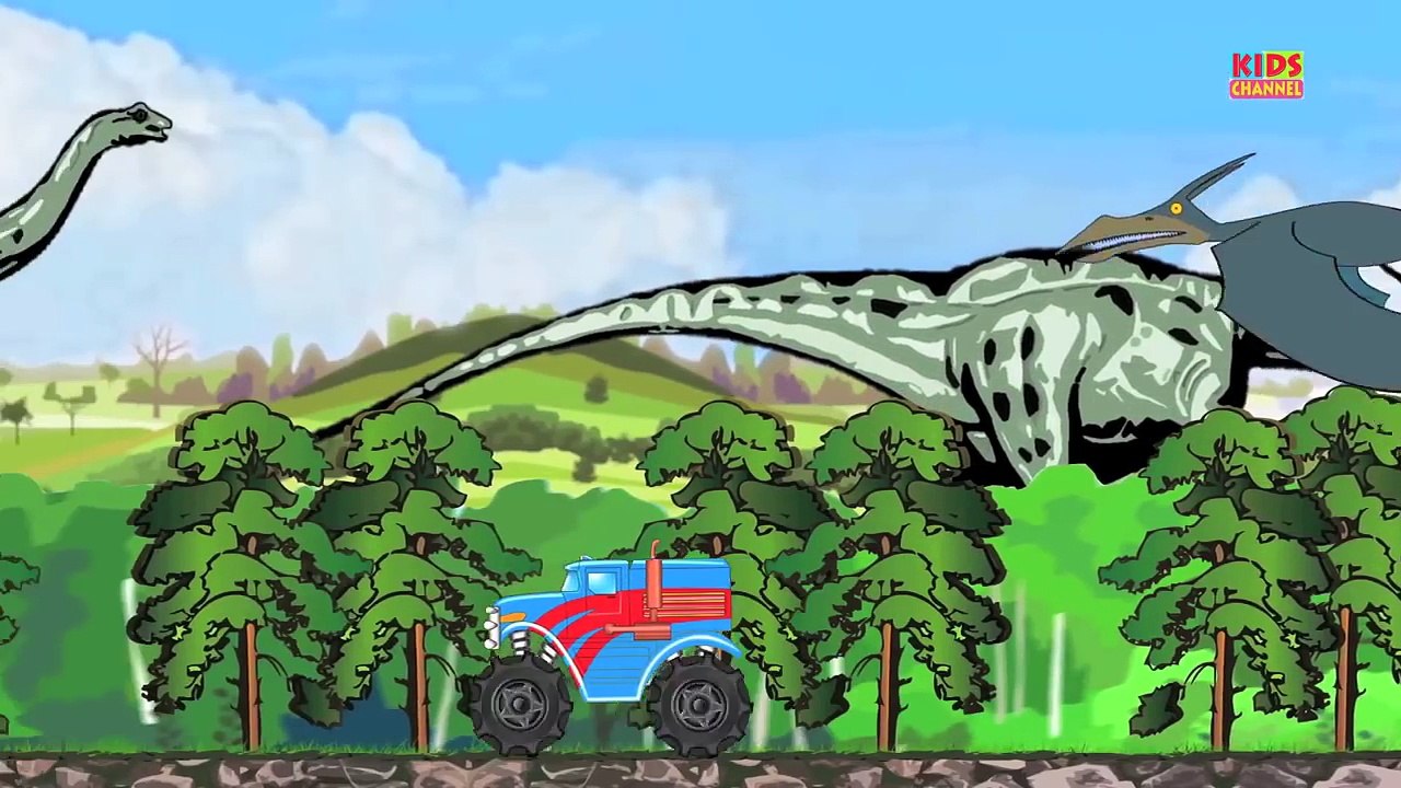 Monster Truck Dan and the Halloween night | scary monster trucks | Halloween special