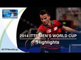 2014 Men's World Cup Highlights: APOLONIA Tiago vs FREITAS Marcos (1/16)