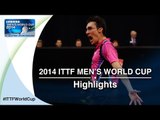 2014 Men's World Cup Highlights:GIONIS (GRE) vs MATTENET (FRA) - (Qual Groups)